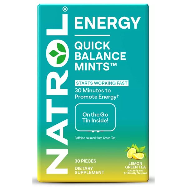 NATROL: Quick Balance Mint Energy, 30 ea