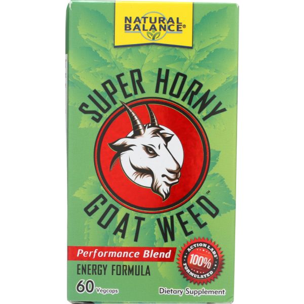 NATURAL BALANCE: Super Horny Goat Weed, 60 vc