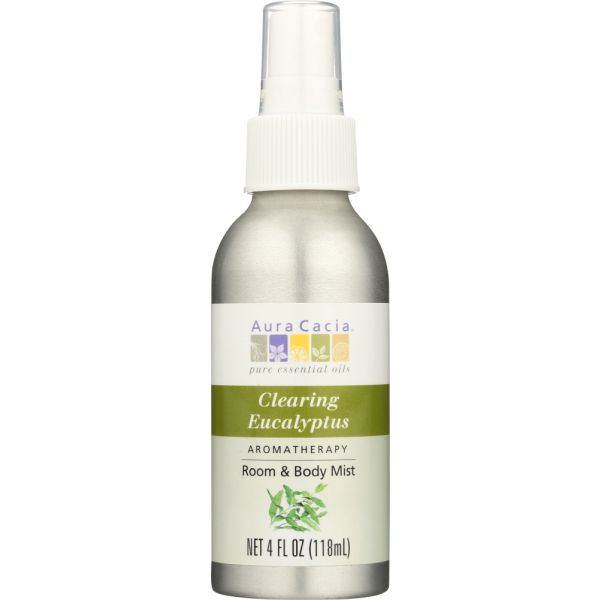 AURA CACIA: Eucalyptus Aromatherapy Mist, 4 oz