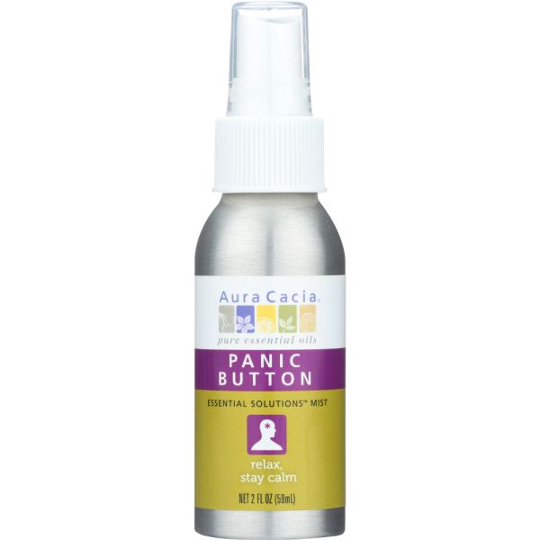 AURA CACIA: Panic Button Essential Solutions Mist, 2 oz