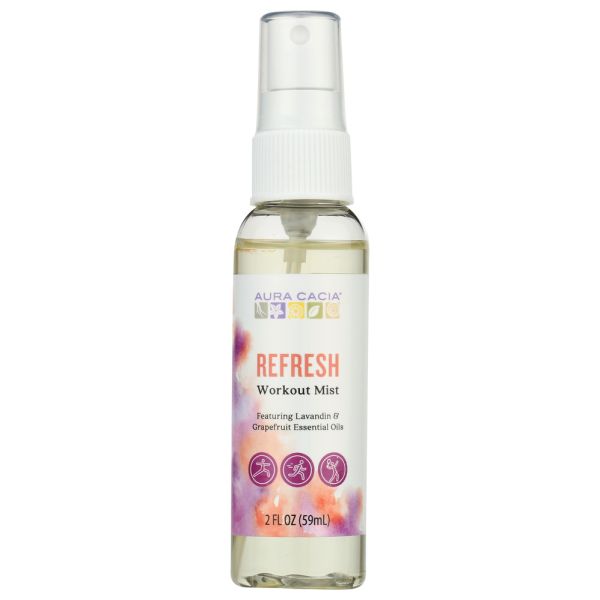 AURA CACIA: Mist Workout Refresh, 2 OZ