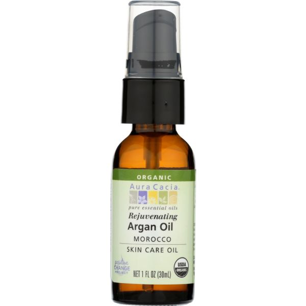 AURA CACIA: Organic Argan Oil Rejuvenating, 1 oz