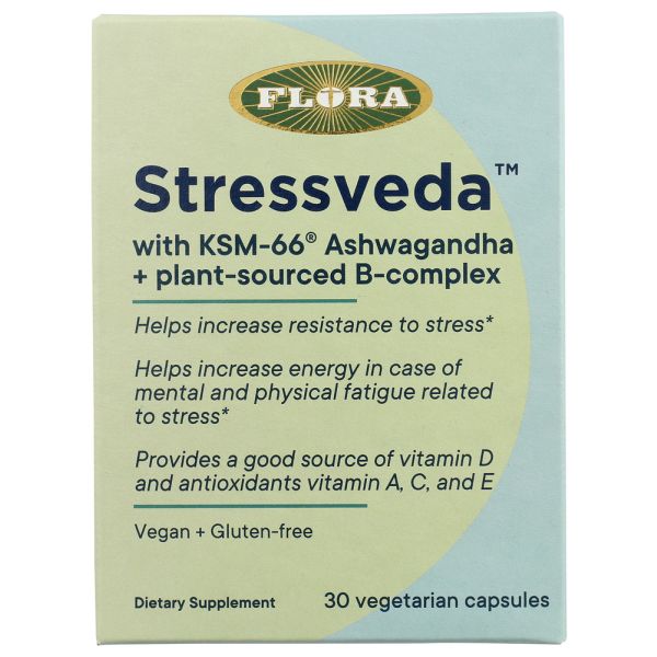 FLORA HEALTH: Stressveda, 30 vc