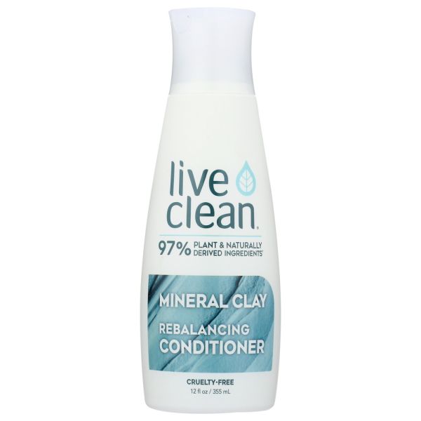 LIVE CLEAN: Mineral Clay Rebalancing Conditioner, 12 oz