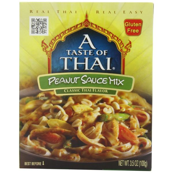 TASTE OF THAI: Peanut Sauce Mix, 3.5 oz