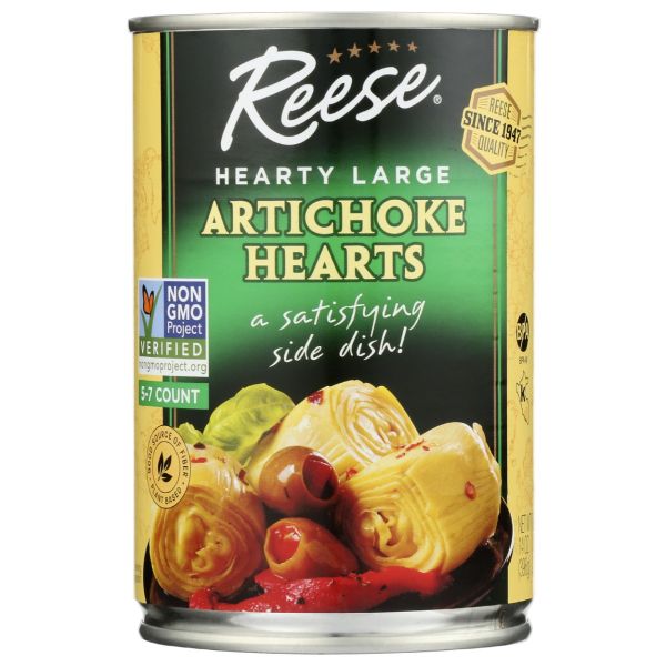 REESE: Artichoke Hearts Large Size, 14 oz