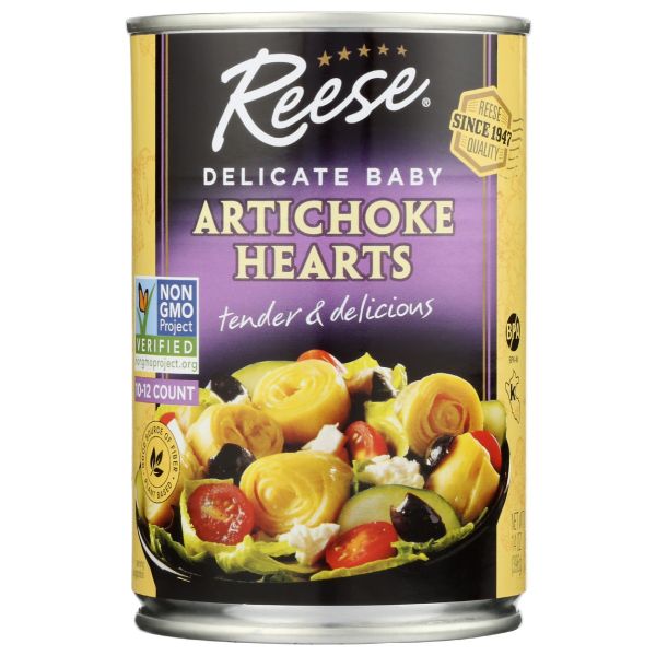 REESE: Artichoke Hearts Extra Small Size, 14 Oz