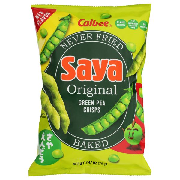 CALBEE: Pea Crisps, 2.47 oz