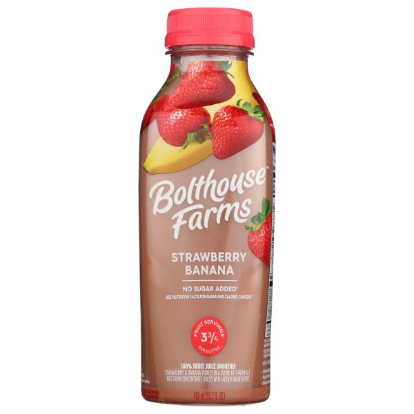 BOLTHOUSE FARMS: Strawberry Banana Juice, 15.20 oz