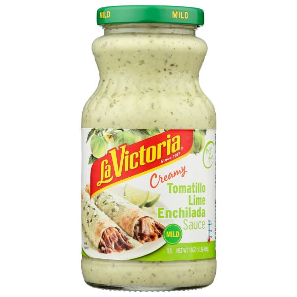 LA VICTORIA: Tomatillo Lime Enchilada Sauce, 16 oz