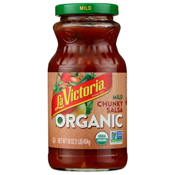 LA VICTORIA: Salsa T&C Mild Org, 16 oz