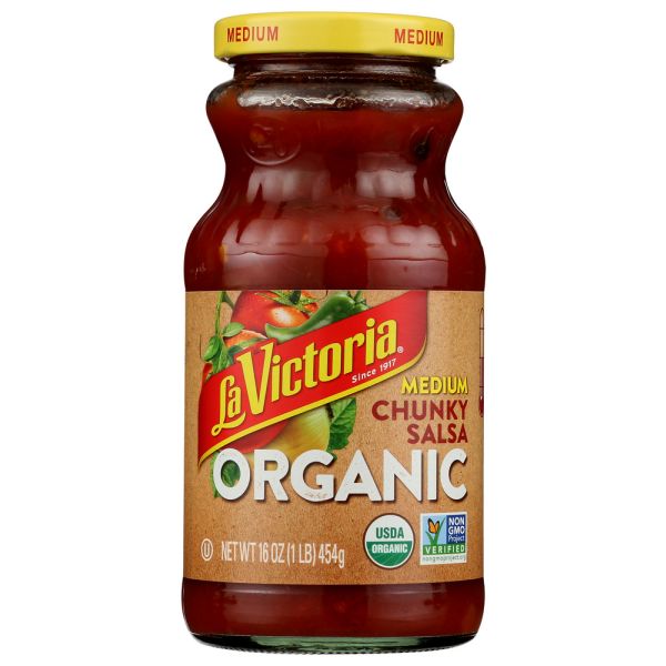 LA VICTORIA: Salsa T&C Med Org, 16 oz