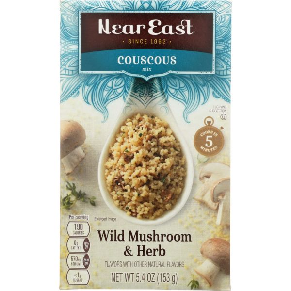 NEAR EAST: Couscous Wild Mushroom and Herb, 5.4 oz