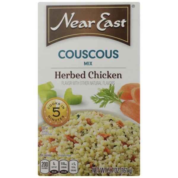 NEAR EAST: Couscous Mix Herbed Chicken Flavor, 5.7 Oz