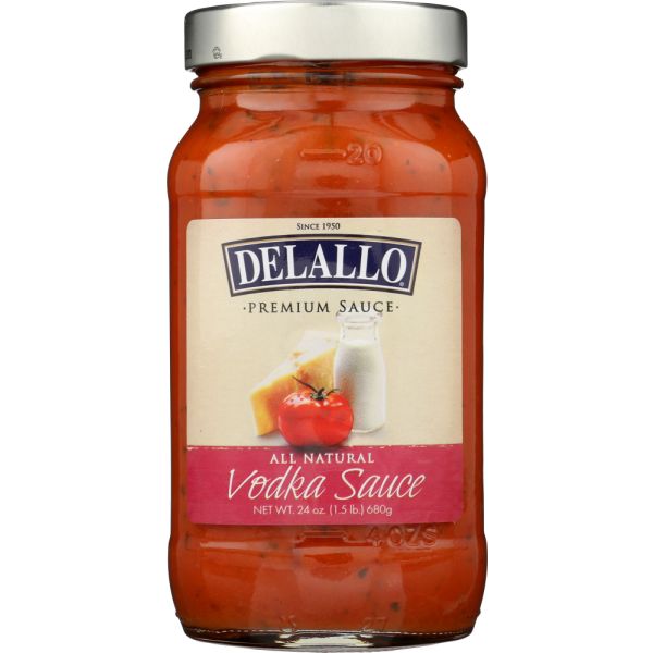 DELALLO: Sauce Pink Vodka, 24 oz