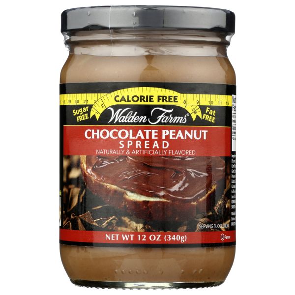 WALDEN FARMS: Chocolate Peanut Spread, 12 Oz