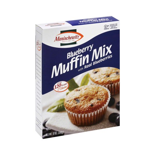 MANISCHEWITZ: Mix Muffin Bluebry, 12 oz