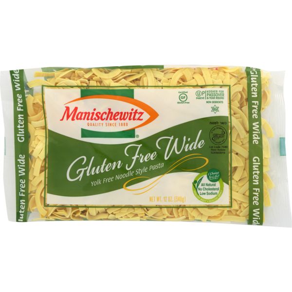 MANISCHEWITZ: Noodle Egg Wide Pssvr Gold, 12 oz