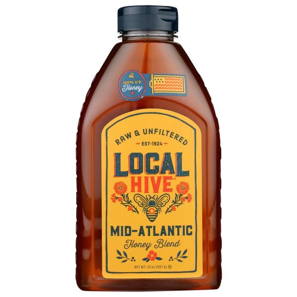 LOCAL HIVE: Honey Mid Atlantic Blend, 32 oz