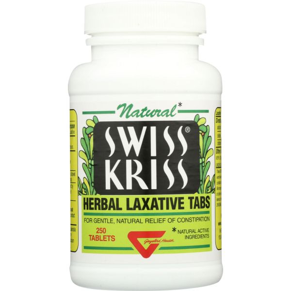 SWISS KRISS: Laxative Hrbl, 250 tb