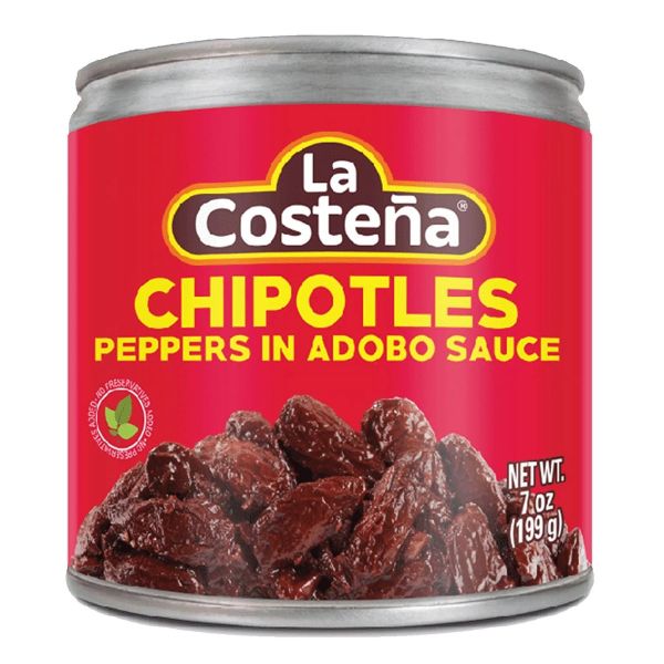 LA COSTEÑA: Chipotles Peppers in Adobo Sauce, 7 oz