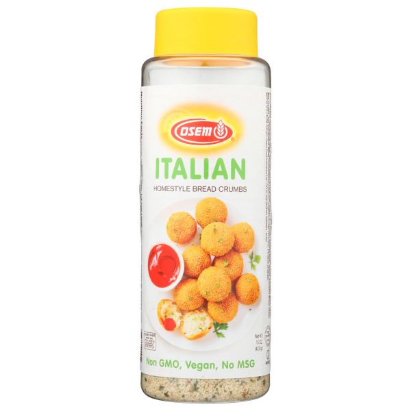 OSEM: Italian Bread Crumbs, 15 oz