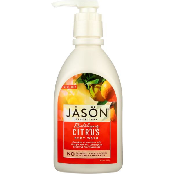 JASON: Body Wash Revitalizing Citrus, 30 oz