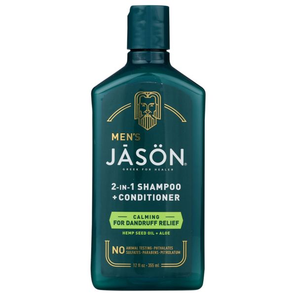 JASON: Calming 2 In 1 Shampoo Plus Conditioner, 12 oz