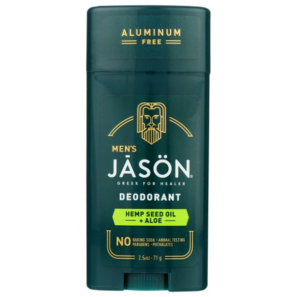 JASON: Hemp Seed Oil & Aloe Deodorant Stick, 2.5 oz