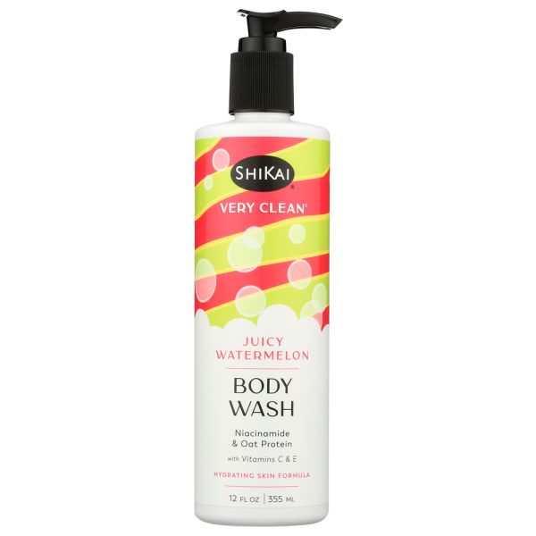 SHIKAI: Very Clean Juicy Watermelon Body Wash, 12 fo