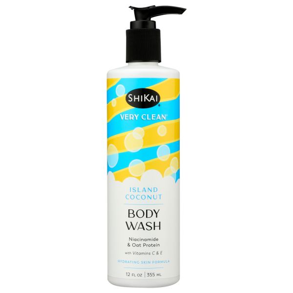 SHIKAI: Very Clean Island Coconut Body Wash, 12 fo