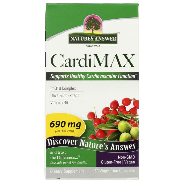 NATURE'S ANSWER: Cardiio Max, 60 vc