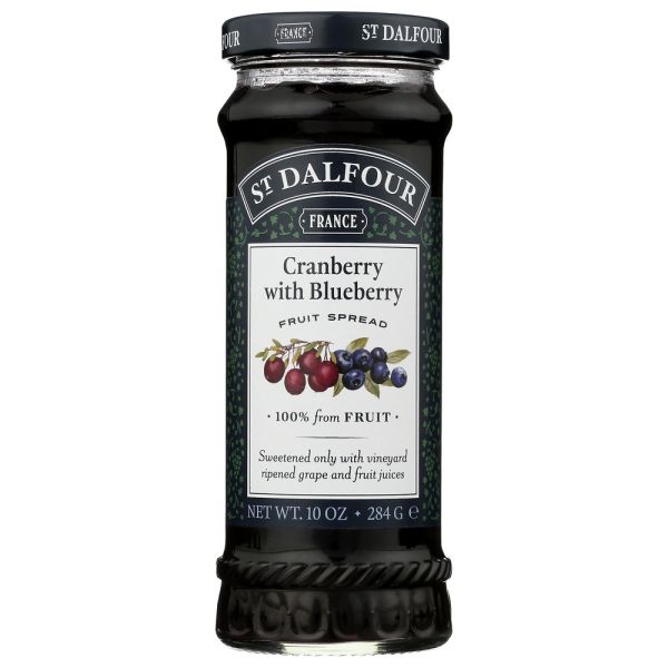 ST DALFOUR: Cranberry With Blueberry, 10 oz
