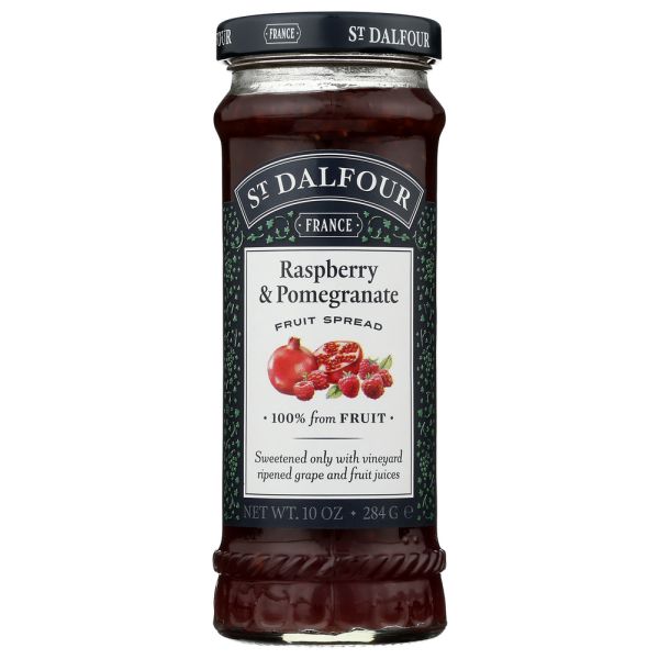 ST DALFOUR: Red Raspberry & Pomegranate, 10 oz