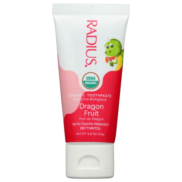 RADIUS: Dragonfruit Organic Kid Toothpaste, 0.8 oz