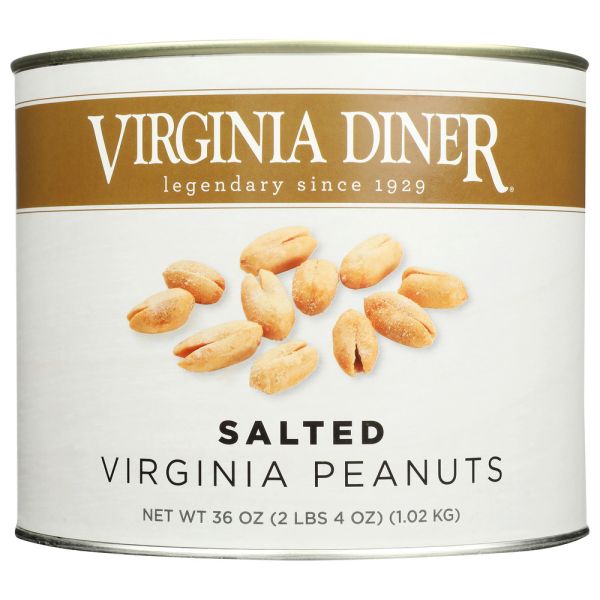VIRGINIA DINER: Peanut Virginia Salted, 36 oz