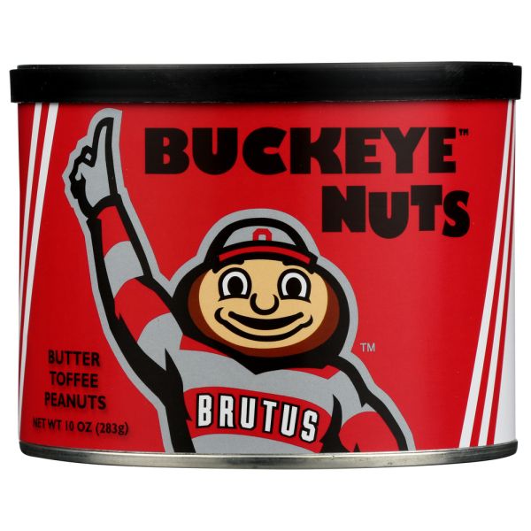 VIRGINIA PEANUT: Ohio State Butter Toffee Peanuts, 10 oz