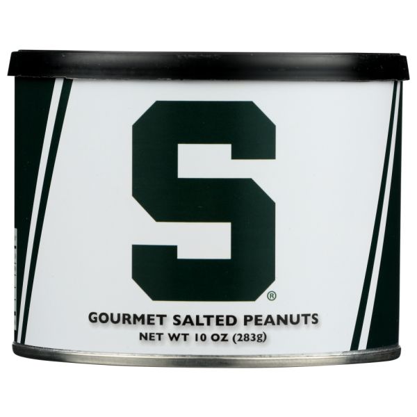 VIRGINIA PEANUT: Michigan State University Gourmet Salted Peanuts, 10 oz
