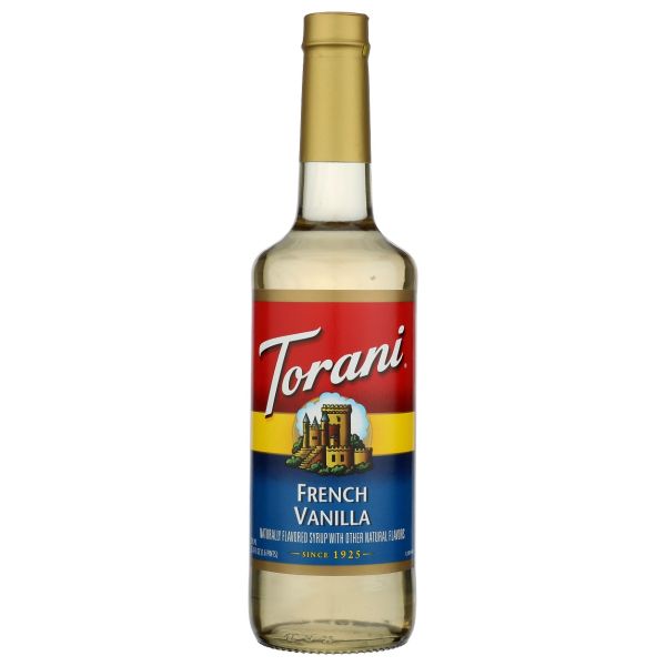 TORANI: French Vanilla Syrup, 25.4 fo