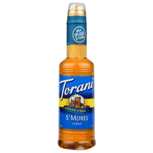 TORANI: Smores Syrup Sugar Free, 12.7 fo
