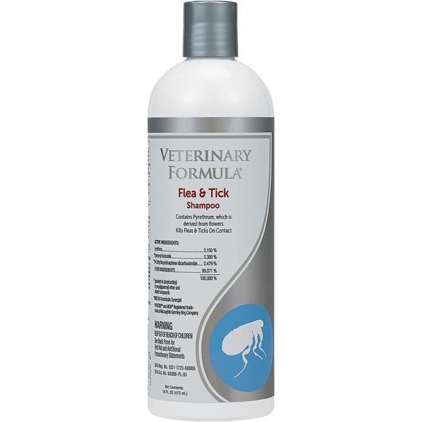 VETERINARY FORMULA CLINICAL CARE: Shampoo Flea & Tick, 16 oz