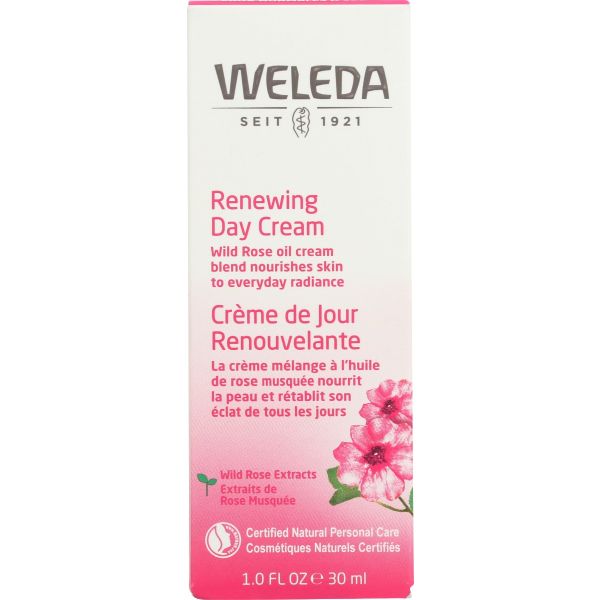 WELEDA: Cream Day Renew Wild Rose, 1 fo