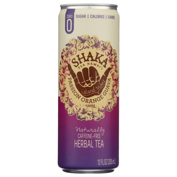 SHAKA TEA: Tea Hbl Psn Orng Gva Rtd, 12 fo