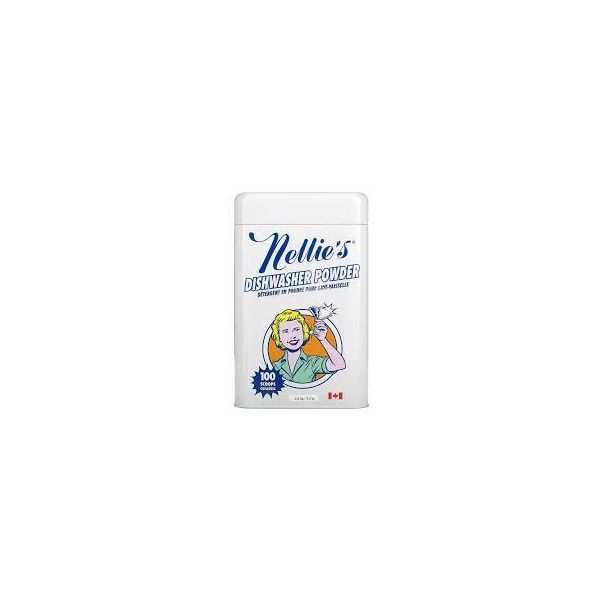 NELLIES ALL NATURAL: Dishwasher Pwdr 100 Scoop, 3.5 LB