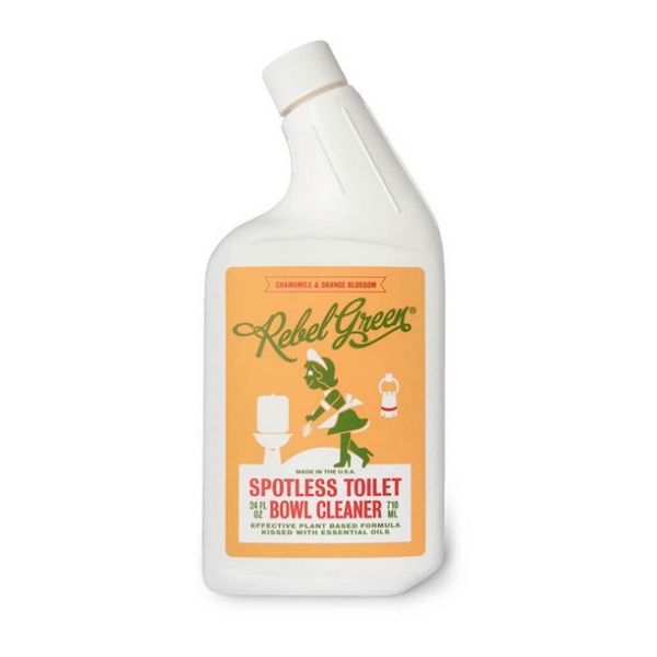 REBEL GREEN: Cleaner Toilet Bowl, 24 OZ