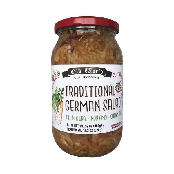 OLD WORLD QUALITY FOODS: Salad German, 32 oz