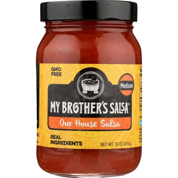 MY BROTHERS SALSA: Our House Salsa Medium, 16 oz