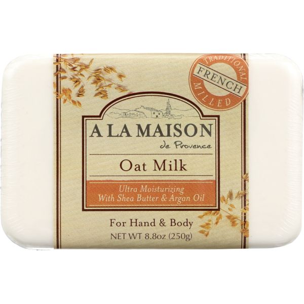 A LA MAISON DE PROVENCE: Bar Soap Oat Milk, 8 oz