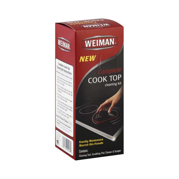 WEIMAN: Cook Top Cleaning Kit, 4 pc