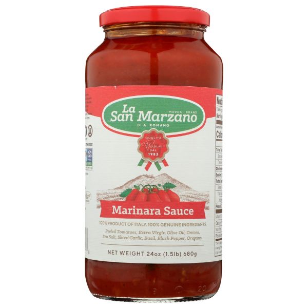 LA SAN MARZANO: Marinara Sauce, 24 fl oz